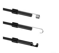 Discover Hard to Reach Areas with 1080P HD Waterproof Inspection Mirror Camera, Ultra Slim 5 5mm, and 6 LEDs for Optimal Conditions (hard wire 5)