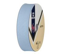 Discover Lifestyle & Fashion Fabrics Bias Binding Tape Polycotton Poly Cotton Sewing Piping Bunting Decorative Trim Edging Hemming Huge Colour Range | 18mm Wide (25 Metre Roll, Light Blue)