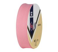 Discover Lifestyle & Fashion Fabrics Bias Binding Tape Polycotton Poly Cotton Sewing Piping Bunting Decorative Trim Edging Hemming Huge Colour Range | 25mm Wide (25 Metre Roll, Alexandria Pink)