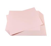 Discover Mailshack A4 Colour 170GSM Paper - 50 Sheets in White, Cream, Black, Pastels for Cards, Invites, Crafts, Business Printer (297mm x 210mm) (Pastel Pink)