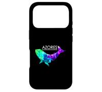 Discover Nuvazores: The Magic Of The Azores Animal Whales Case for iPhone 17 Pro