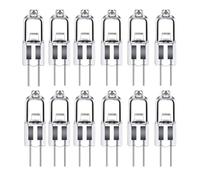 Discover The Advantages of G4 Halogen Lamps Warm White 3000k Dimmable-Ideal for Hoods, Kitchens, Living Room and Bedroom! 12pcs for Your Well-Being Light!(15W/6V)