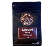 Discover the authentic taste of Coffeenah spiced coffee - a rich blend inspired by traditional Sudanese flavors. Made from premium Arabica beans, carefully roasted and infused with aromatic cardamom a