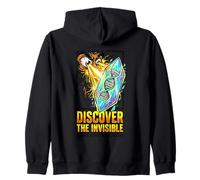 Discover The Invisible DNA Genetics Science Biology Zip Hoodie