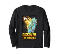 Discover The Invisible Graphic Featuring DNA Crystal Long Sleeve T-Shirt