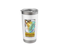 Discover The Invisible Graphic Featuring DNA Crystal Stainless Steel Insulated Tumbler