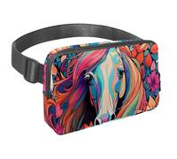 Discover The Perfect Crossbody Bag for Your Active Lifestyle, Ideal for Travel, Running, and More, Color Drawing Horse
