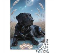 Discover The Thrill of Solving Golden Retriever - A 1000 Piece Wooden Puzzle Challenge for Puzzle Lovers of All Ages - Educational And Fun