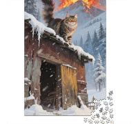 Discover The Thrill of Solving Maine Coon - A 1000 Piece Wooden Puzzle Challenge for Puzzle Lovers of All Ages - Educational And Fun