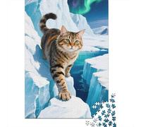 Discover The Thrill of Solving Norwegian Forest Cat - A 1000 Piece Wooden Puzzle Challenge for Puzzle Lovers of All Ages - Educational And Fun