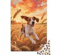 Discover The Thrill of Solving Springer Spaniel - A 1000 Piece Wooden Puzzle Challenge for Puzzle Lovers of All Ages - Educational And Fun