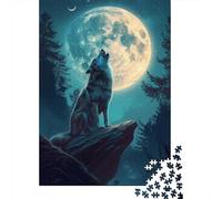 Discover The Thrill of Solving Wolf - A 1000 Piece Wooden Puzzle Challenge for Puzzle Lovers of All Ages - Educational And Fun