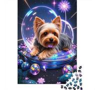 Discover The Thrill of Solving Yorkshire Terrier - A 1000 Piece Wooden Puzzle Challenge for Puzzle Lovers of All Ages - Educational And Fun