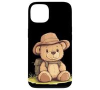Discover the Wild with this Safari Tour Teddy Bear Case for iPhone 13