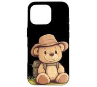 Discover the Wild with this Safari Tour Teddy Bear Case for iPhone 16 Pro