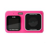 Discover the World Through the Lens XJ02 Digital Kids Camera with 72MP and 16X Zoom Capabilities (Red)