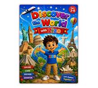 Discover the World with Zizo: A Fun Picture Book About 22 Countries, Landmarks, and Cultures Around the World for Kids Ages 3-8