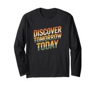 Discover Tomorrow Today Solar Punk Eco Future Long Sleeve T-Shirt