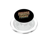 Discover Tomorrow Today Solar Punk Eco Future PopSockets PopGrip for MagSafe