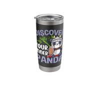 Discover Your Inner Panda Stainless Steel Insulated Tumbler
