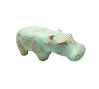 Discoveries Egyptian Imports Authentic Statue - Patina Finish - Hippo Goddess Taweret - 5.5" - Made in Egypt