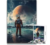 Discovering New Worlds 1000 Pieces Puzzles for Adults Playful Learning Cognitive Activity for Joyful Surprises Size 50x75cm