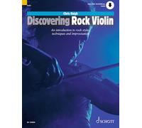 Discovering Rock Violin - An Introduction to Rock Style, Techniques and Improvisation - Violin Sheet Music with Audio Download - Schott Pop-Styles Series - Schott Music (ED 13459D)
