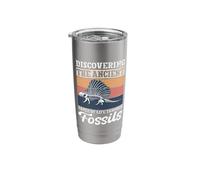 Discovering The Ancient - Dinosaur Paleontologist Stainless Steel Insulated Tumbler