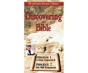 DISCOVERING THE BIBLE HOSTED BY RUSSELL BOULTER THIS ITEM CONTAINS 2 PAMPHLETS/2 VHS