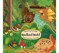 Discovering the Hidden Woodland World (Happy Fox Books) Board Book for Kids Ages 2-5 Explores into a Forest of Trees with Every Turn of the Page, plus Fun Facts and Vocabulary Words (Peek Inside)