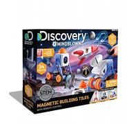Discovery 1423005751 - RC Magnetic Building Tiles - Magnetic Intergalactic Model Building Set with Remote Control - for Children from 6 Years