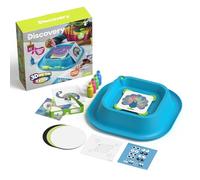Discovery 3D Neon Spin Motorized Art Station Includes Spin Machine, 3D Glasses, Paints, Templates, Paper | Arts and Crafts for Kids | Supplies Painting Set Activity Kit for Boys & Girls