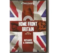 DISCOVERY CHANNEL - HOME FRONT BRITAIN with JIM CARTER - DEFIANCE & COURAGE - NEW BUT NOT SEALED - VERY COLLECTABLE AND RARE TO FIND