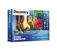 Discovery Creepy Science Lab Kit - 28 STEM Experiments for Kids 8+, Learn Chemistry & Physics with Slime, Molds & More