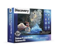 Discovery Frozen Earth Science Kit - 67 Experiments STEM Chemistry Lab for Kids| Grow Crystals Make Snow & Slime Ice Explosions & More| Educational