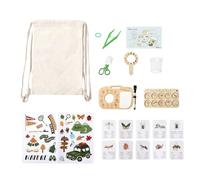 Discovery Fun Bundle - Adventure Kit for Young Explorers | Plant Microscope Game with Interactive Supplies, Kids Camping Birthday Garden Backyard School Student Teen Science Play