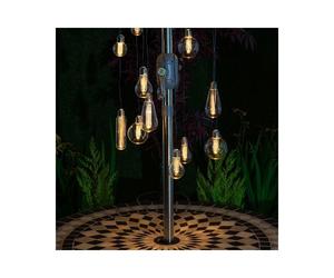 Discovery Lighting 46803 Filament 15 Light Battery Operated LED Festoon Spiral Chandelier