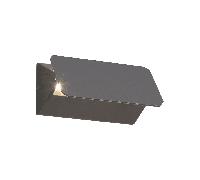 Discovery Lighting Alaska LED Outdoor Wall Fitting in Anthracite Finish
