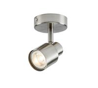 Discovery Lighting Capture Single Spotlight - Brushed Chrome
