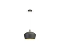 Discovery Lighting Houston Ceiling Pendant Light - Anthracite and Satin Nickel