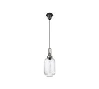 Discovery Lighting Savannah Ceiling Pendant Light - Aged Pewter and Clear Glass