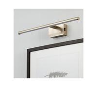 Discovery Lighting Slimline Large Battery Operated LED Picture Light In Satin Nickel Finish