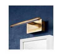 Discovery Lighting Slimline Small Battery Operated LED Picture Light In Antique Brass Finish