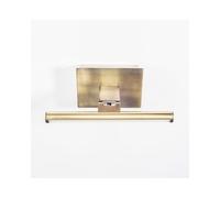 Discovery Lighting Slimline Small Battery Operated LED Picture Light With Remote Control In Antique Brass Finish