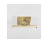 Discovery Lighting Slimline Small Battery Operated LED Picture Light With Remote Control In Matt Gold Finish