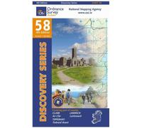 Discovery Map 58 Clare Limerick Tipperar (Discovery Maps): No. 58 (Irish Discovery Series)