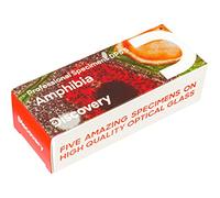 Discovery Prof Specimens DPS 5. “Amphibia” - Prepared Educational Microscope Slides Set for Studies in Zoology