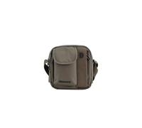 Discovery - Shoulder bag - Downtown collection - green color- recycled material - capacity 1,4L - measures 17.5x5x17.5cm, green