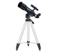 Discovery Sky Trip ST50 50 mm Lightweight Portable Refractor Telescope for Kids and Beginners with Photo Adapter and Book on Astronomy in English