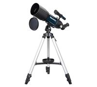 Discovery Sky Trip ST80 80 mm Lightweight Portable Refractor Telescope for Kids and Beginners with Photo Adapter and Book on Astronomy in Polish